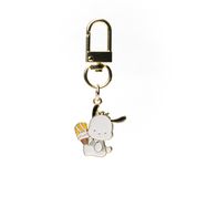 Key Ring Metal Sanrio Pochacco Ice-cream