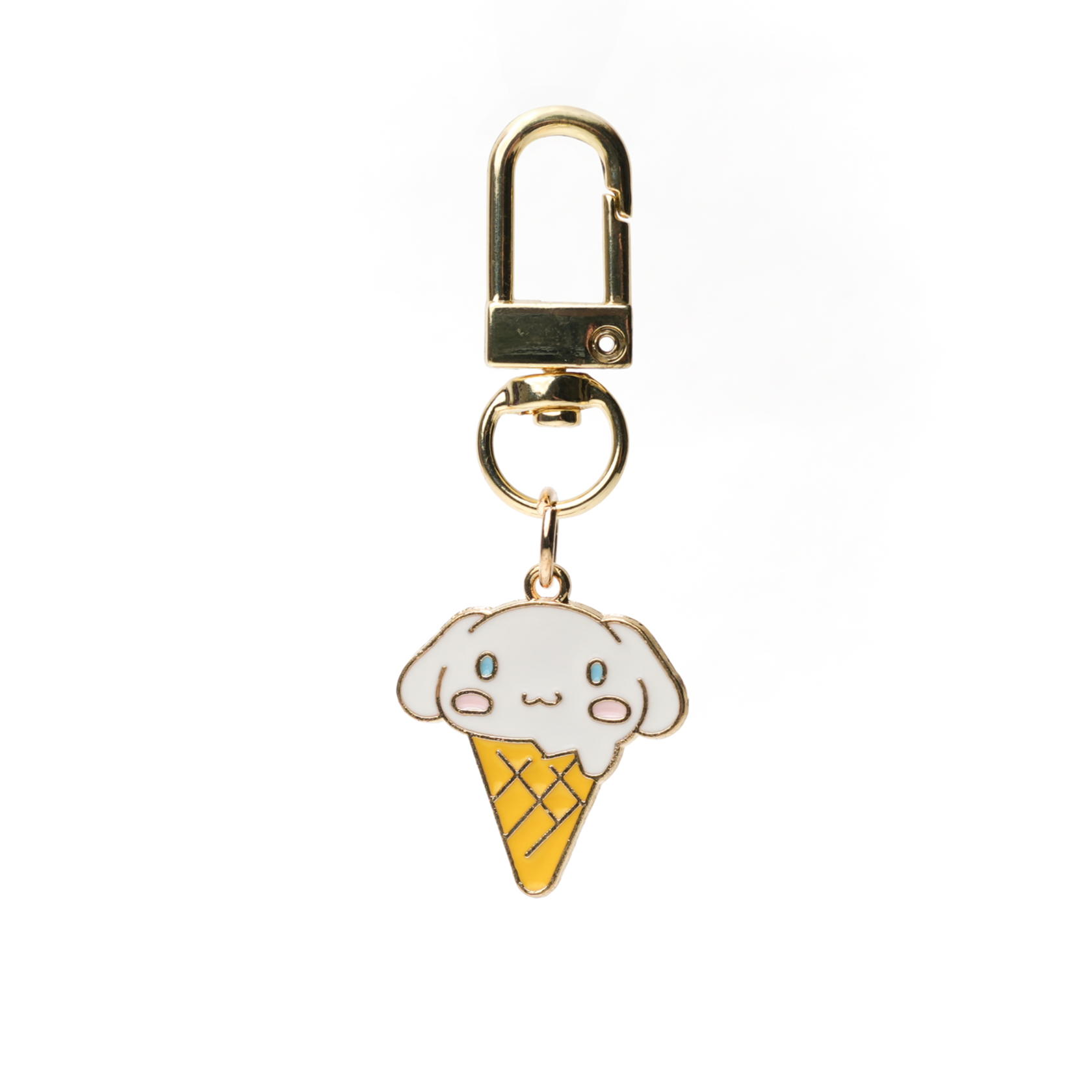 Key Ring Metal Sanrio Cinnamoroll Ice-cream