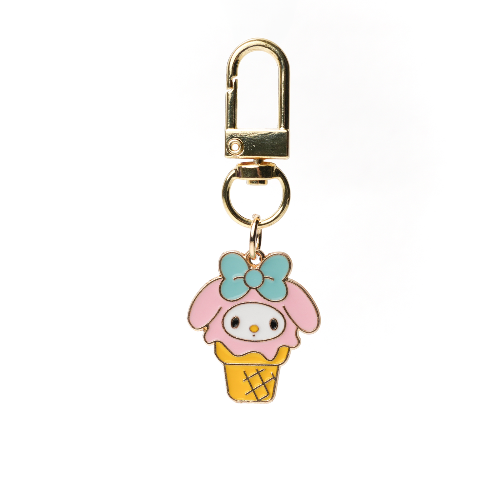 Key Ring Metal Sanrio My Melody Ice-cream