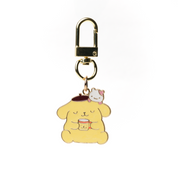 Key Ring Metal Sanrio Pompompurin Tea Time