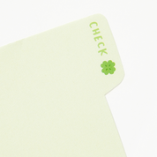 Index Sticky Memo Pad Clover