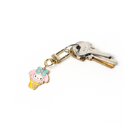 Key Ring Metal Sanrio My Melody Ice-cream