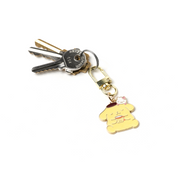 Key Ring Metal Sanrio Pompompurin Tea Time