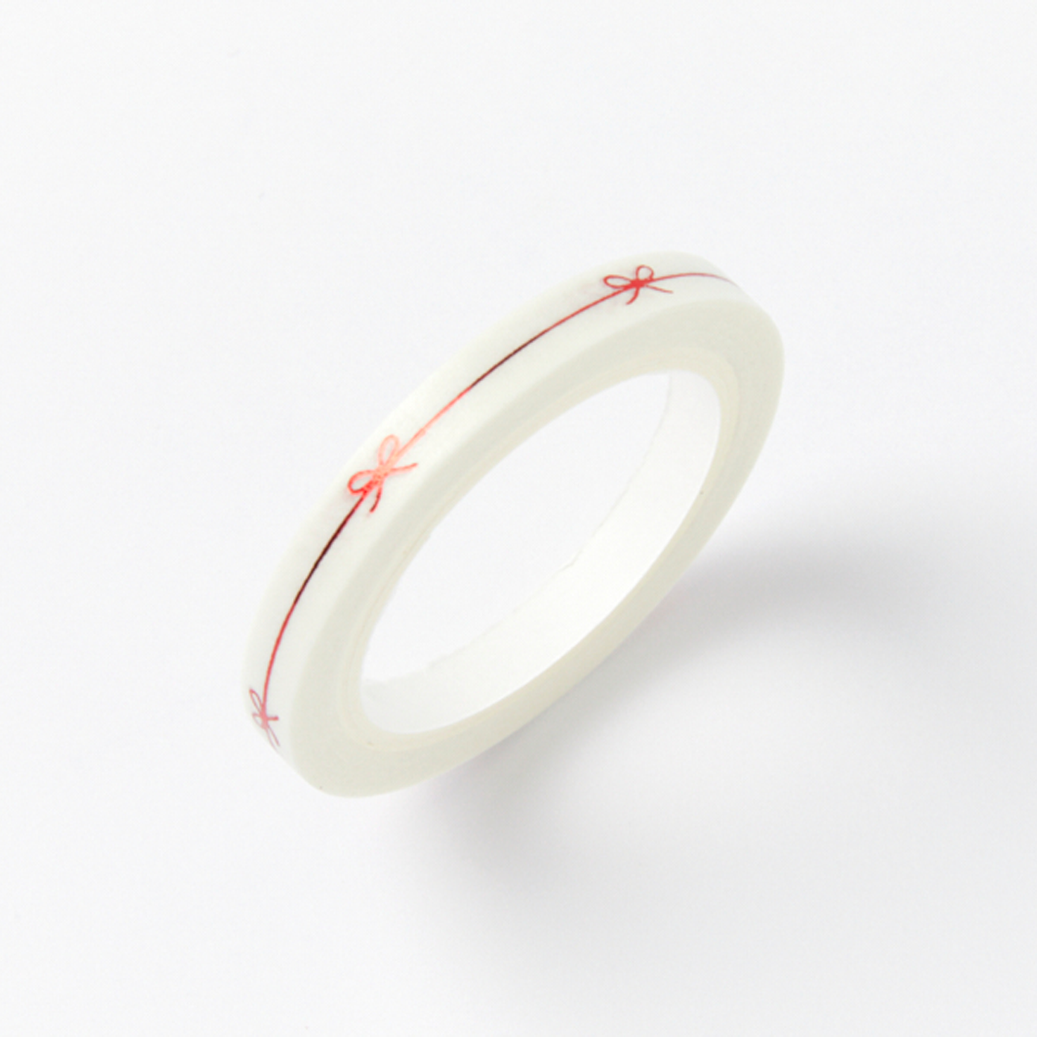 Masking Tape Red Ribbon