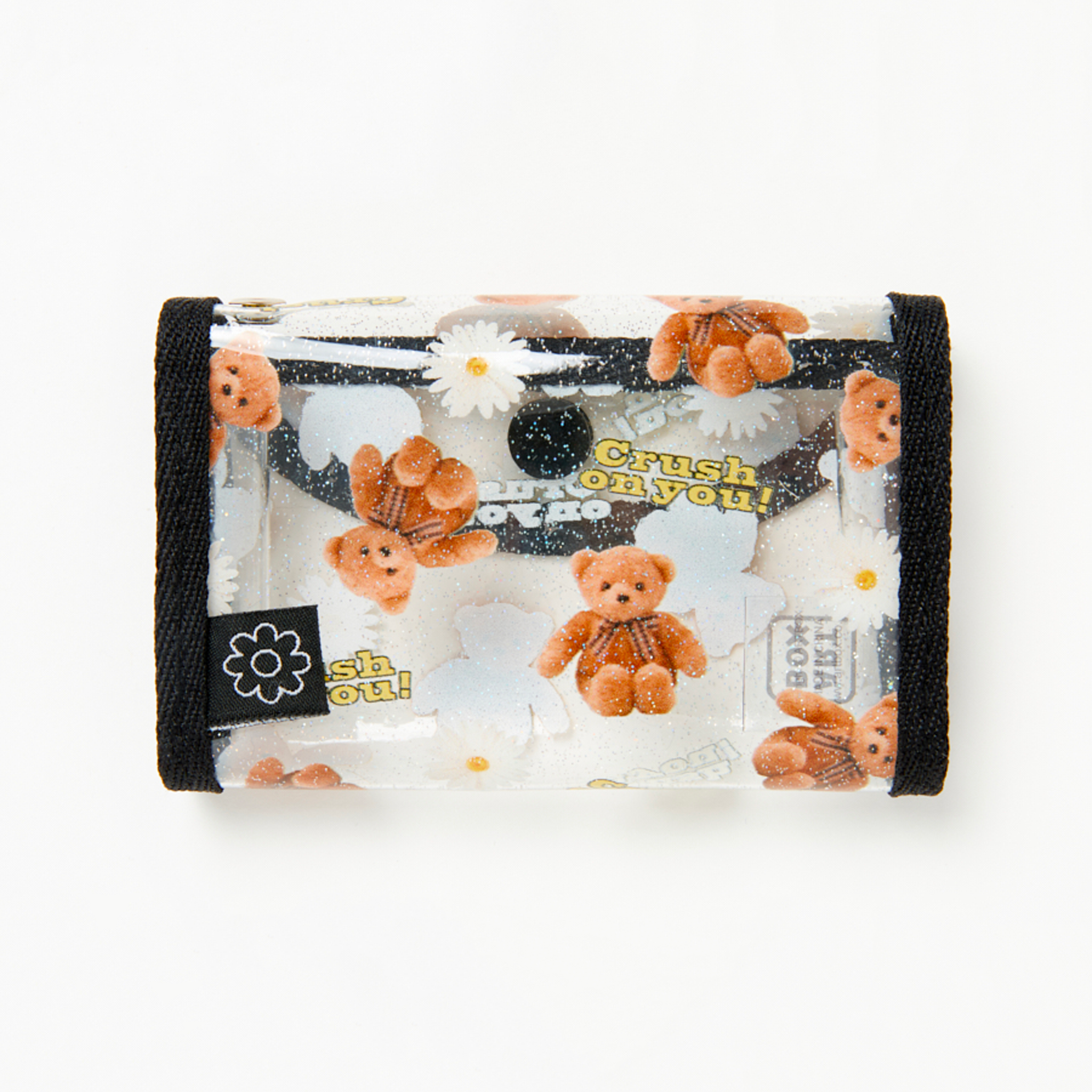 Card Case Bear and Daisy