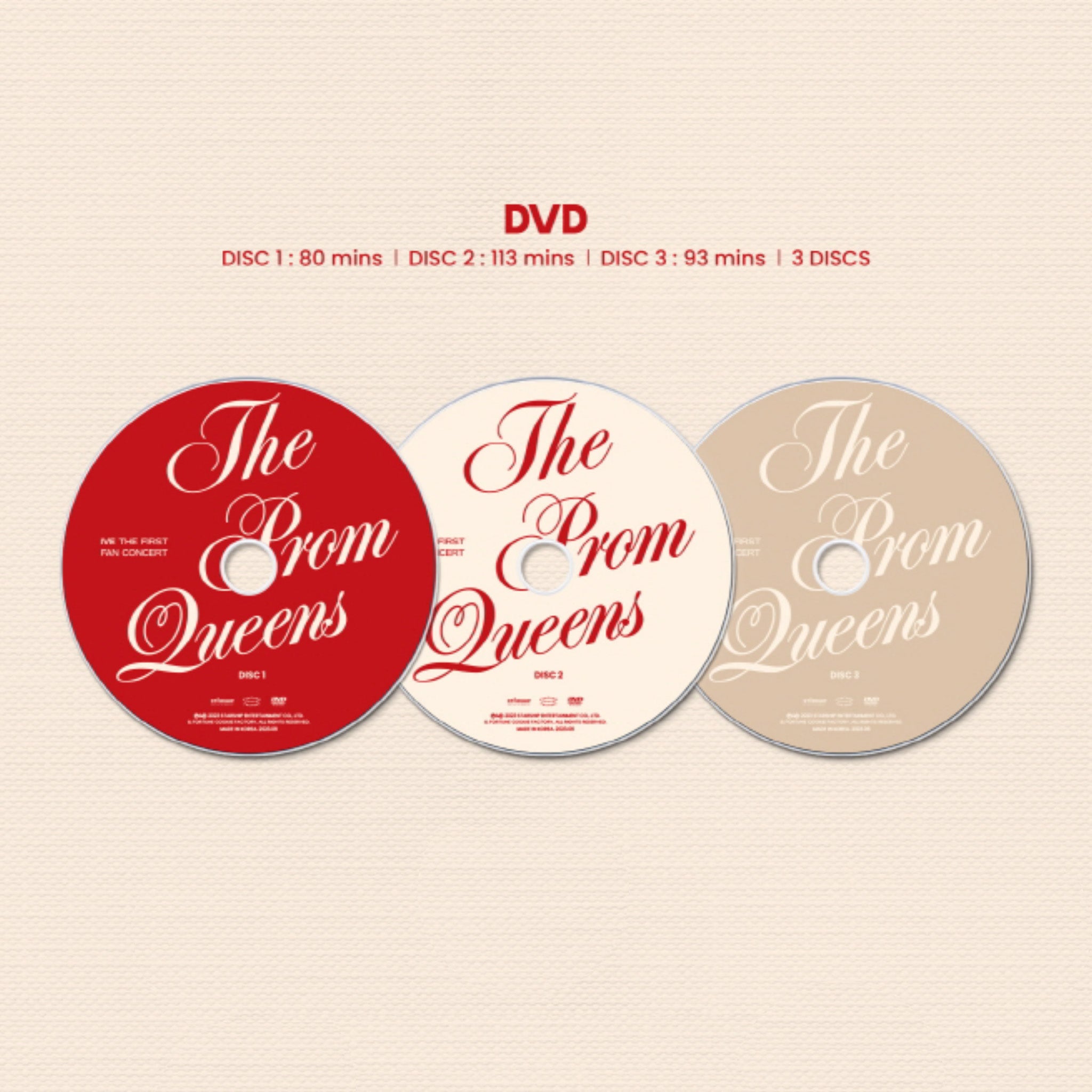 Ive The First Fan Concert: The Prom Queens [DVD]