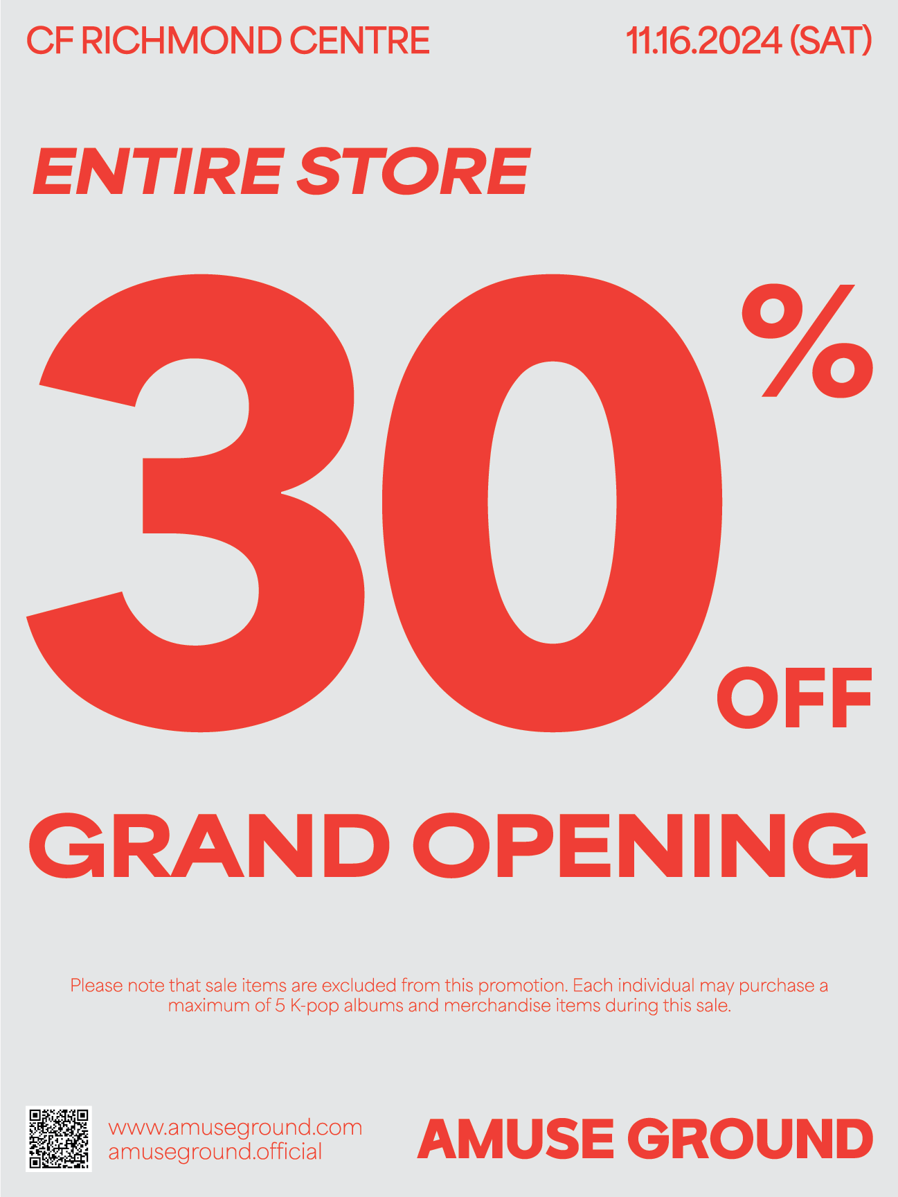 Entire Store 30% Off