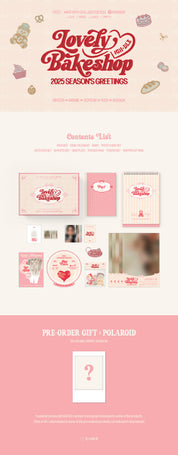 [Pre-Order] (G)I-DLE - 2025 SEASON'S GREETINGS [LOVELY BAKESHOP]