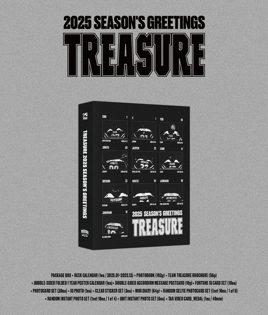 TREASURE 2025 Season's Greetings