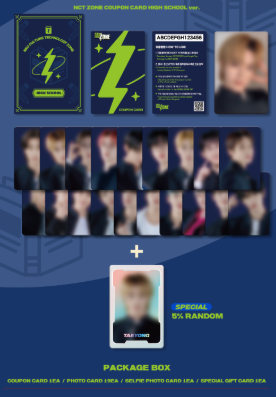 [Pre-Order] NCT ZONE COUPON CARD [HIGH SCHOOL VER.]