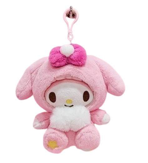 BAG CHARM SANRIO MY MELODY PASTEL COSTUME 13CM