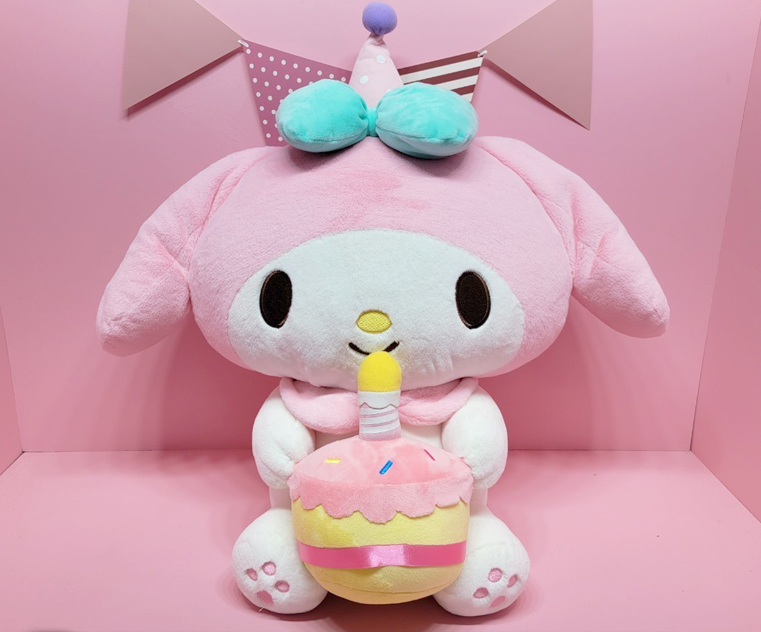 PLUSH SANRIO MY MELODY CAKE 50CM