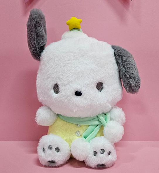 Plush Sanrio Pochacco Star Peaked Hat 25cm