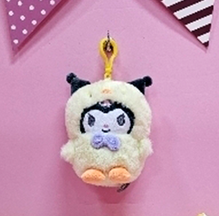 Bag Charm Sanrio Kuromi Chick 13cm