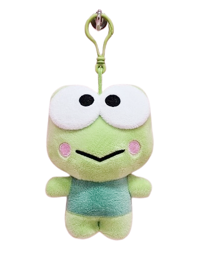 Bag Charm Sanrio Keroppi Standing 13cm