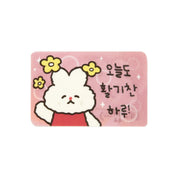 Card Changing Sticker Bunny