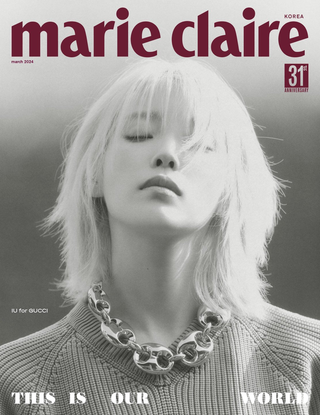 Marie Claire 2024.03 (Cover: IU)