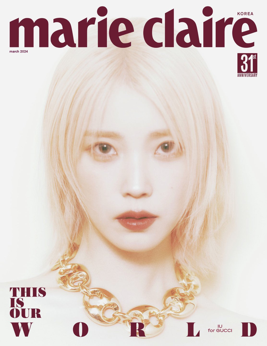 Marie Claire 2024.03 (Cover: IU)