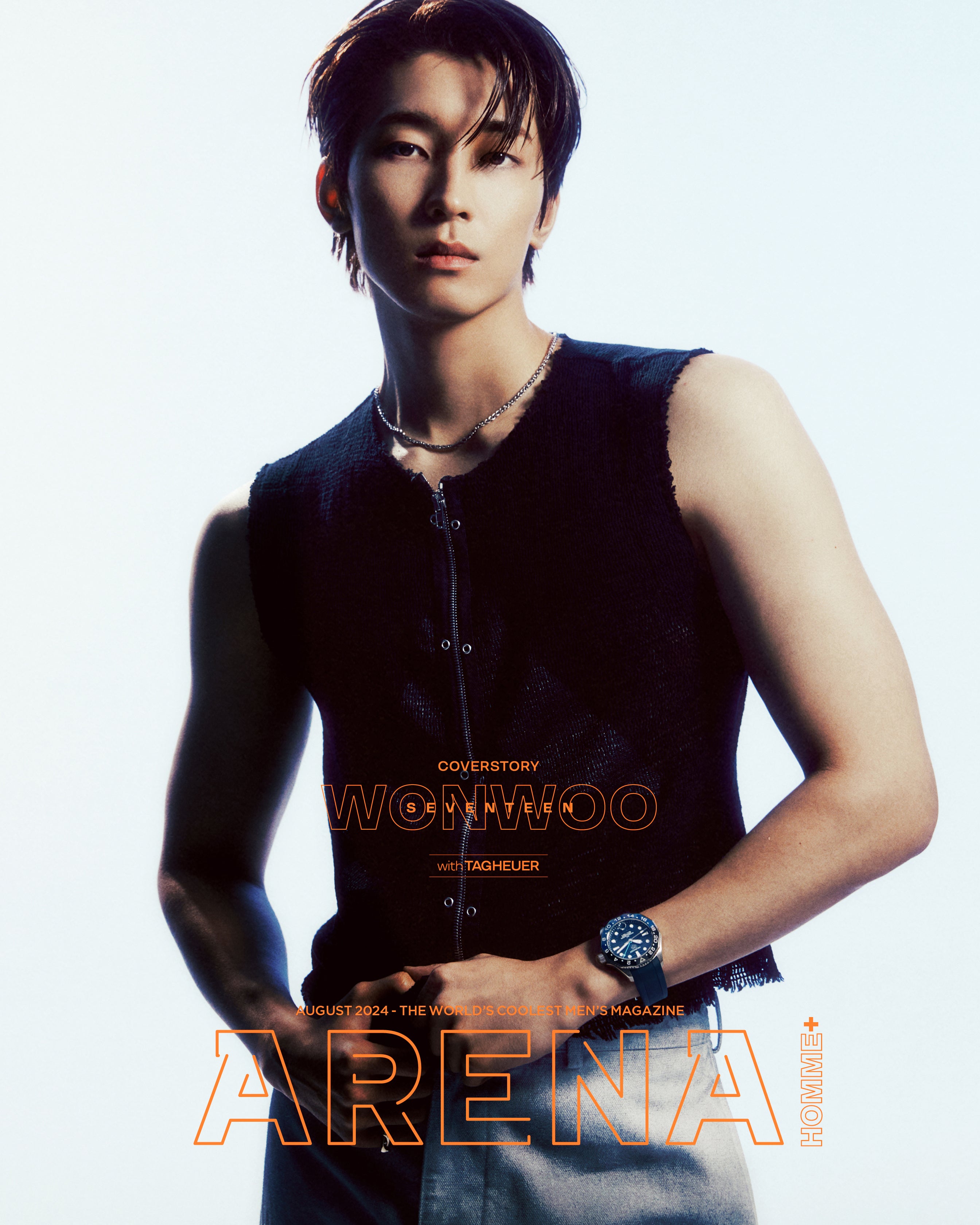 ARENA HOMME 2024.8 (COVER: SEVENTEEN WONWOO)