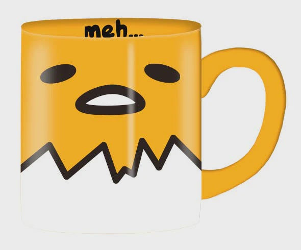 Gudetama Face Ceramic Mug (20oz)