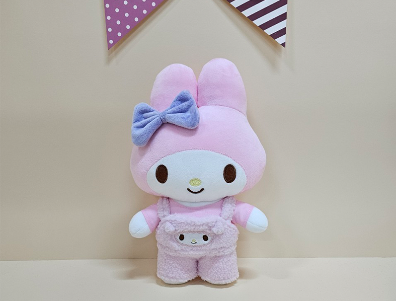 Sanrio 25cm Plush Overalls Collection - My Melody