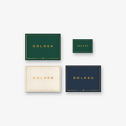 JUNGKOOK GOLDEN SET + GOLDEN WEVERSE ALBUM VER [WEVERSE POB]