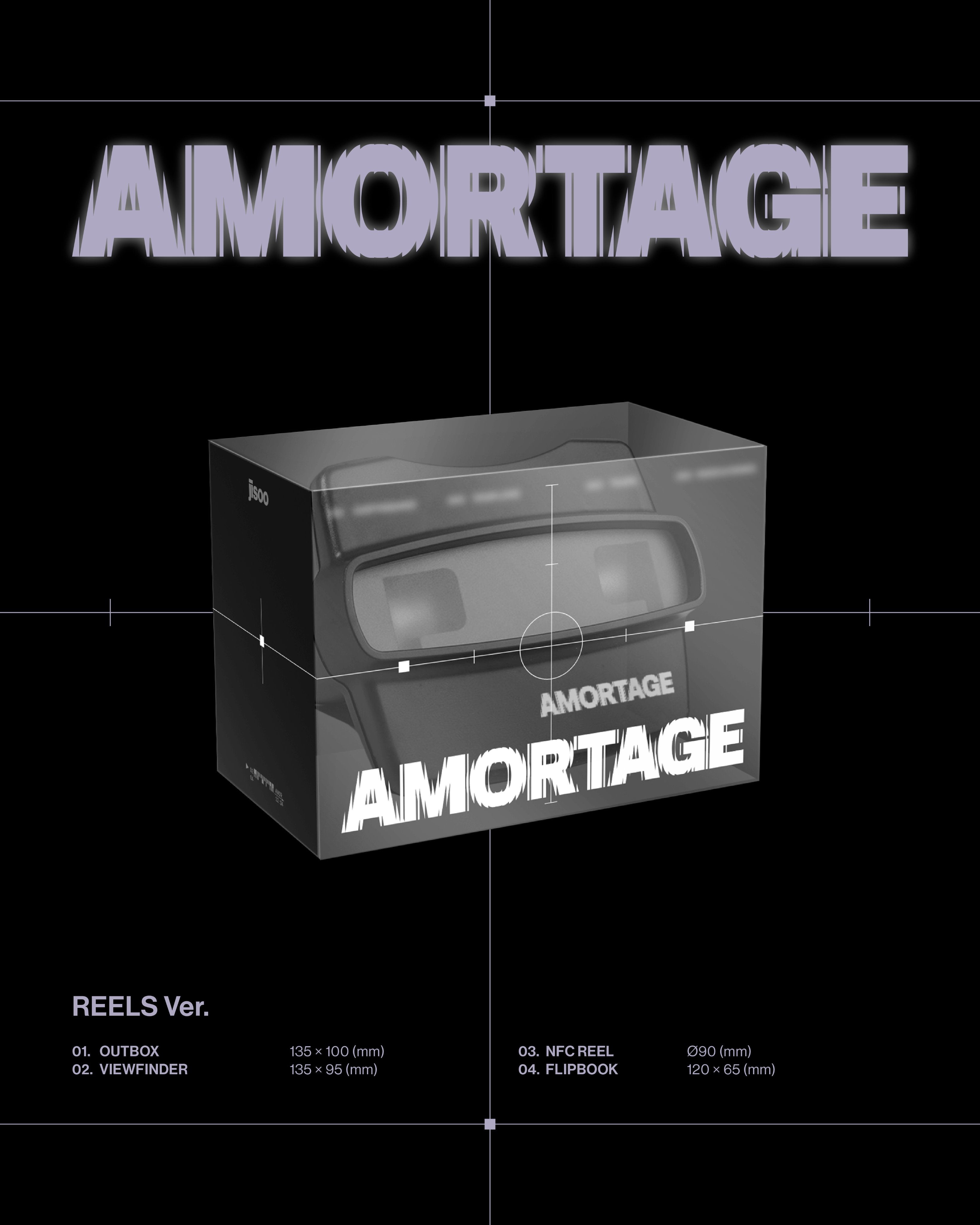 Jisoo EP Album "AMORTAGE" (Reels Ver.)