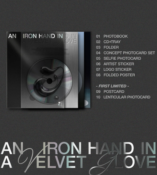 JINI 1st EP: AN IRON HAND IN a VELVET GLOVE