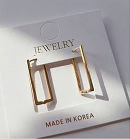 Chic Cube Hoop Earrings