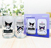 Sanrio Glass Cup Set - Kuromi