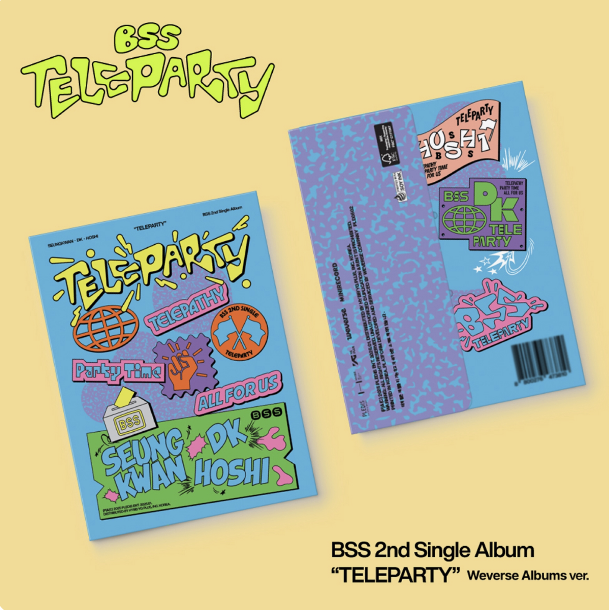 BSS - TELEPARTY / 2ND SINGLE ALBUM (Weverse Albums ver.)