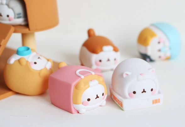 Molang Cat Edition Random Figure