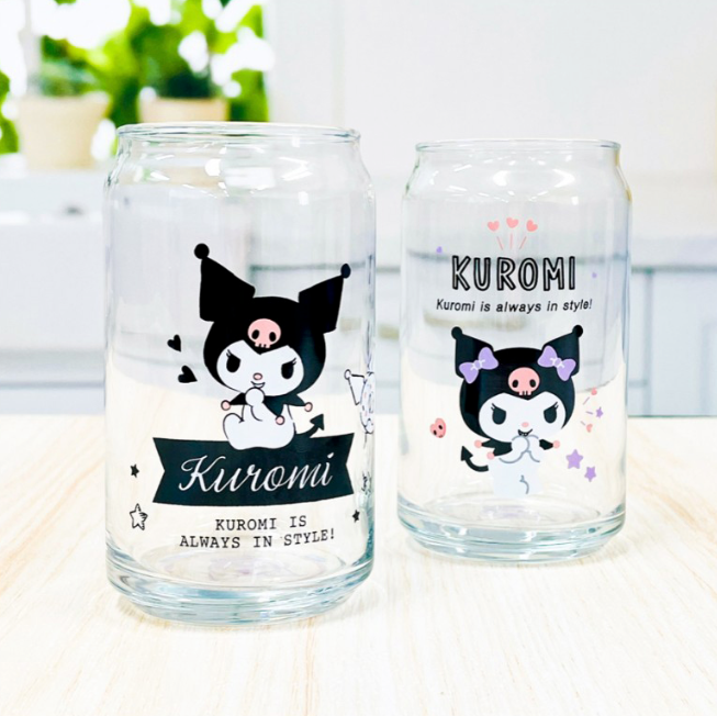 Sanrio Glass Cup Set - Kuromi