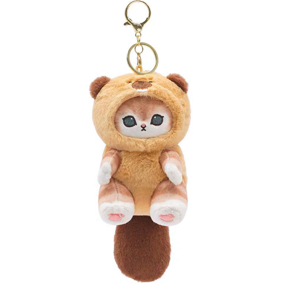 Mofusand Bag Charm - Beaver