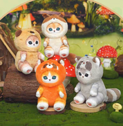 Mofusand Long Tailed Forrest Friends - Raccoon