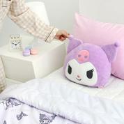 Sanrio 30cm Face Cushion - Kuromi