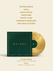 [Pre-Order] JUNG KOOK (BTS) - GOLDEN [LP]