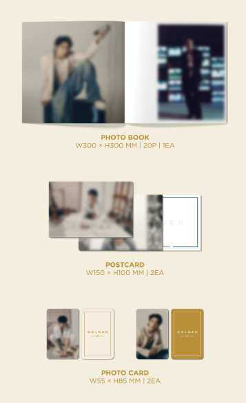 BTS Jungkook "GOLDEN" (LP)