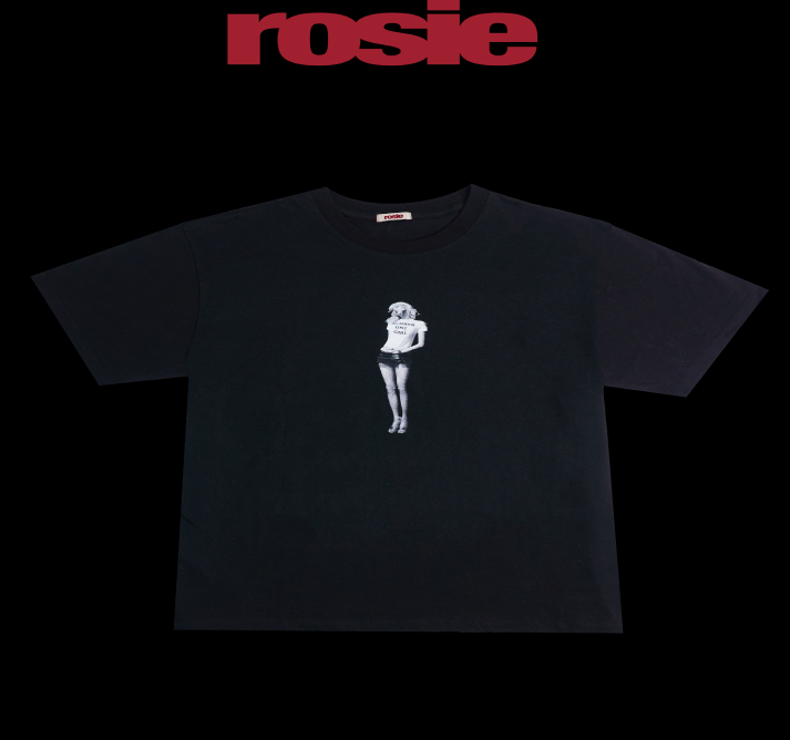 [Pre-Order] ROSÉ - [ROSIE] ROSIE BLACK T-SHIRT