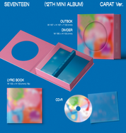 Seventeen 12th Mini Album "Spill The Feels" (Carat Ver.). + Weverse POB