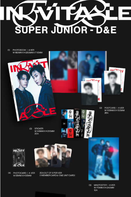 Super Junior D&E 6th Mini Album "INEVITABLE"