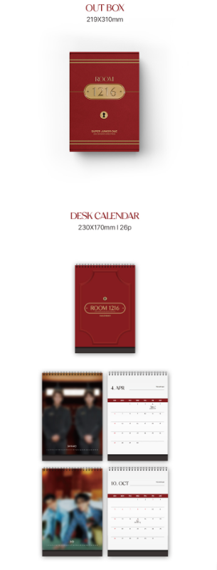 Super Junior D&E 2025 Season's Greetings "ROOM 1216"