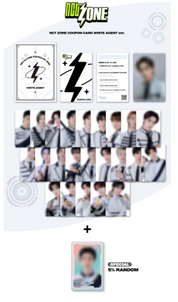 [Pre-Order] NCT ZONE COUPON CARD [WHITE AGENT VER.]