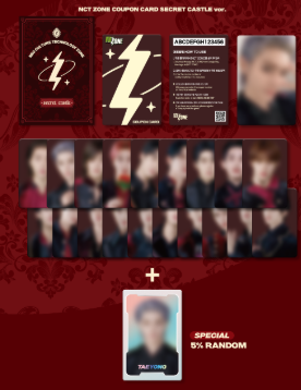 [Pre-Order] NCT ZONE COUPON CARD [SECRET CASTLE VER.]