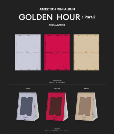 ATEEZ 11th Mini Album "GOLDEN HOUR : Part.2"  (Poca ver.)