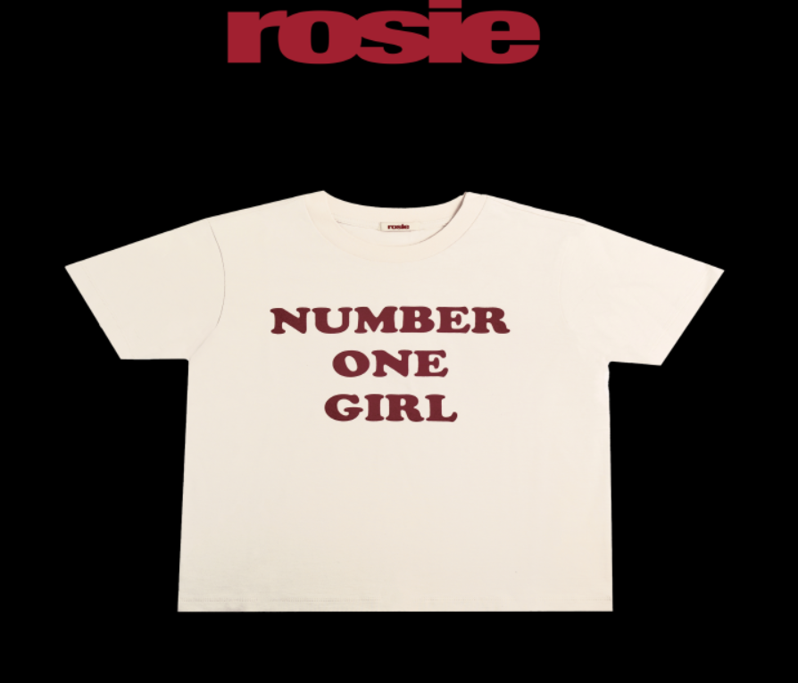 ROSÉ - [ROSIE] NUMBER ONE GIRL T-SHIRT