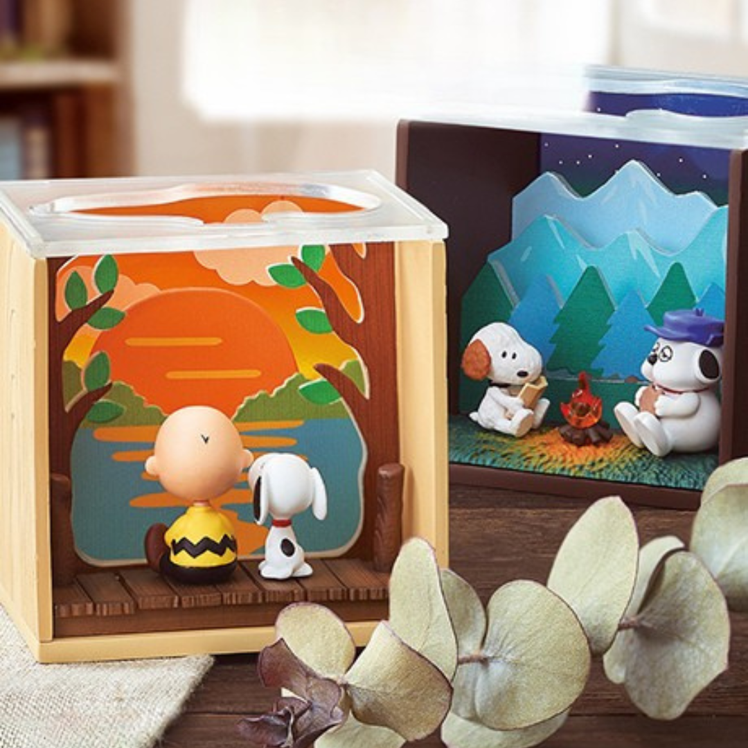 Re-ment Snoopy Scenery Box