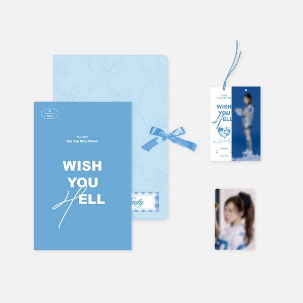 Red Velvet Wendy Official MD "WISH YOU HELL" Fabric Cover Diary