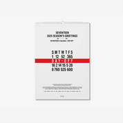 [Pre-Order] 2025 SEVENTEEN SEASON’S GREETINGS + WALL CALENDAR SET + Weverse Shop POB