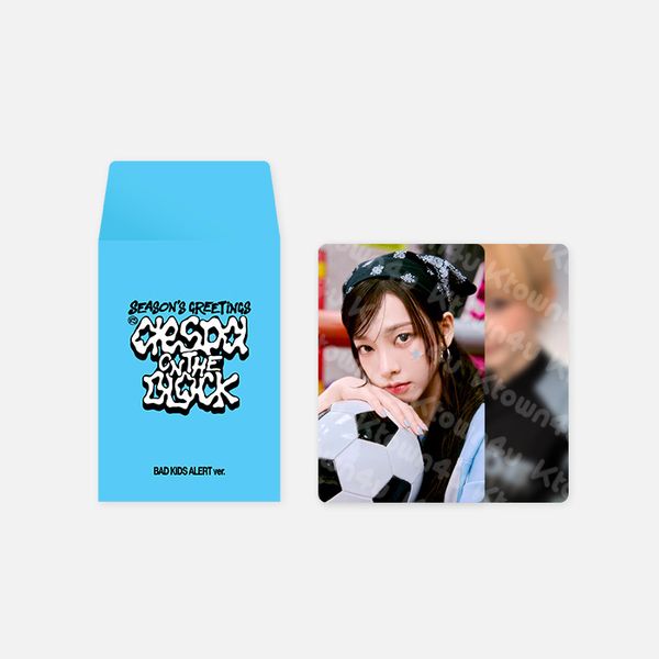 [PRE-ORDER] 2025 SM ARTIST SEASON’S GREETINGS 31 RANDOM TRADING CARD SET (aespa Ver.) 2 Versions